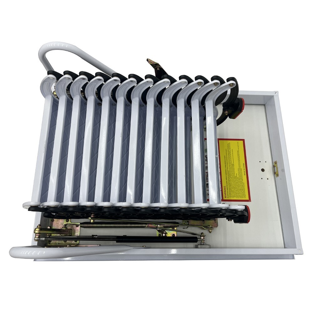 Attic Ladder Attic Pull Down Ceiling Ladder Access Stairs Carbon Steel Folding