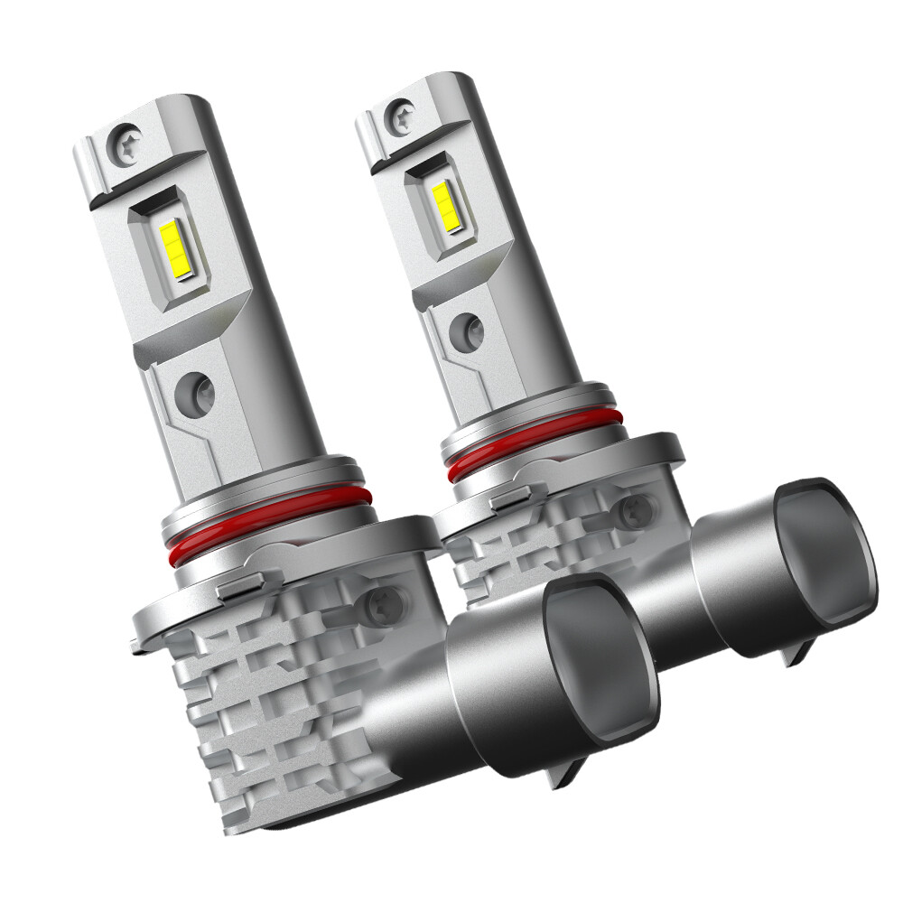 4x AUXITO 9005 9006 LED Combo Headlight Bulbs High Low Beam Kit Extremely White