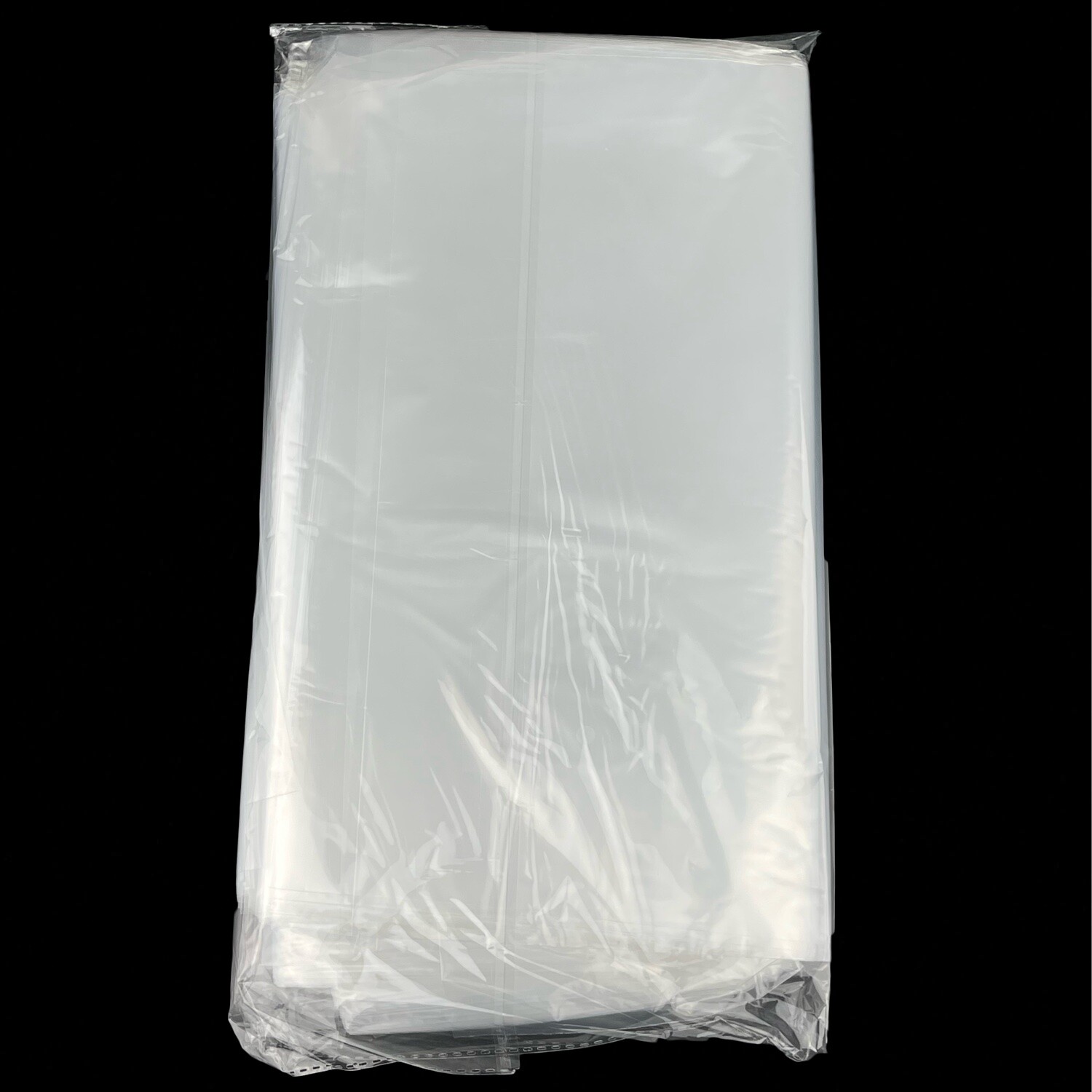 Plastic Clear Bags T-Shirt Flat Open Top Apparel Poly Bag 1Mil 100 200 500