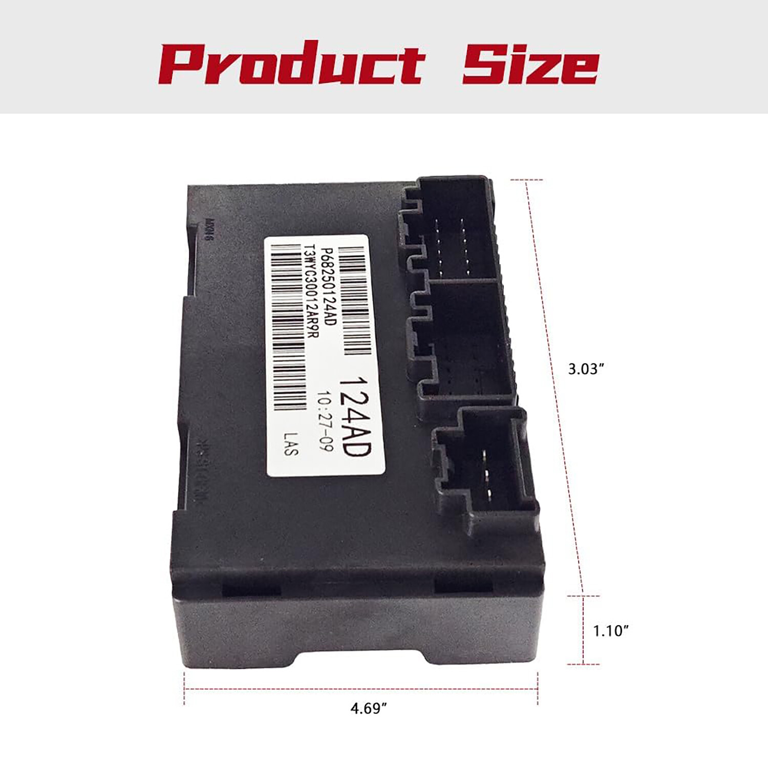 2016-2018 For JEEP GRAND TRANSFER CASE CONTROL MODULE OEM Quality P68250124AD