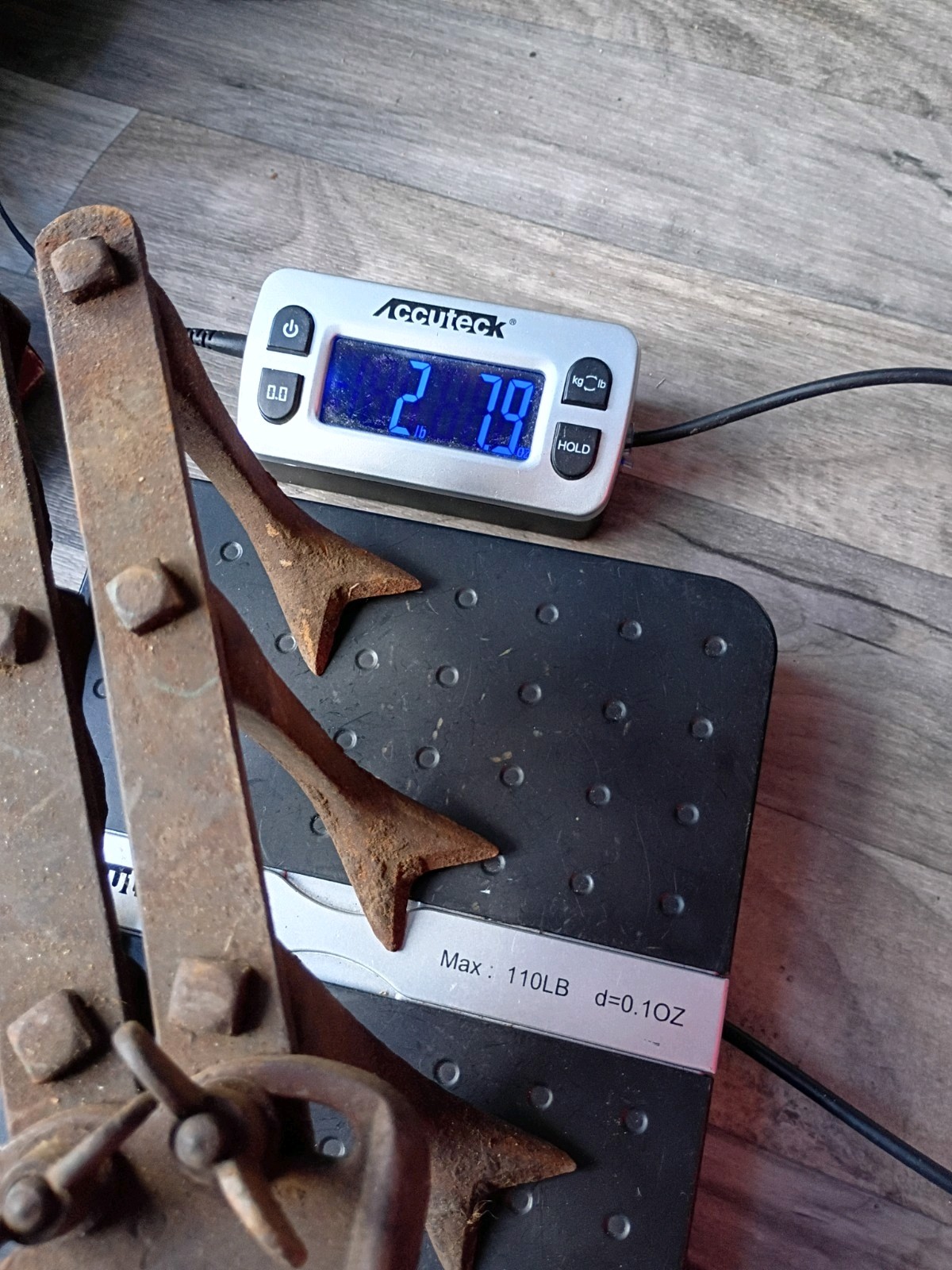 7 Tine Farm Cultivator Rake Adjustable Garden Hand Tiller Heavy Duty Vintage