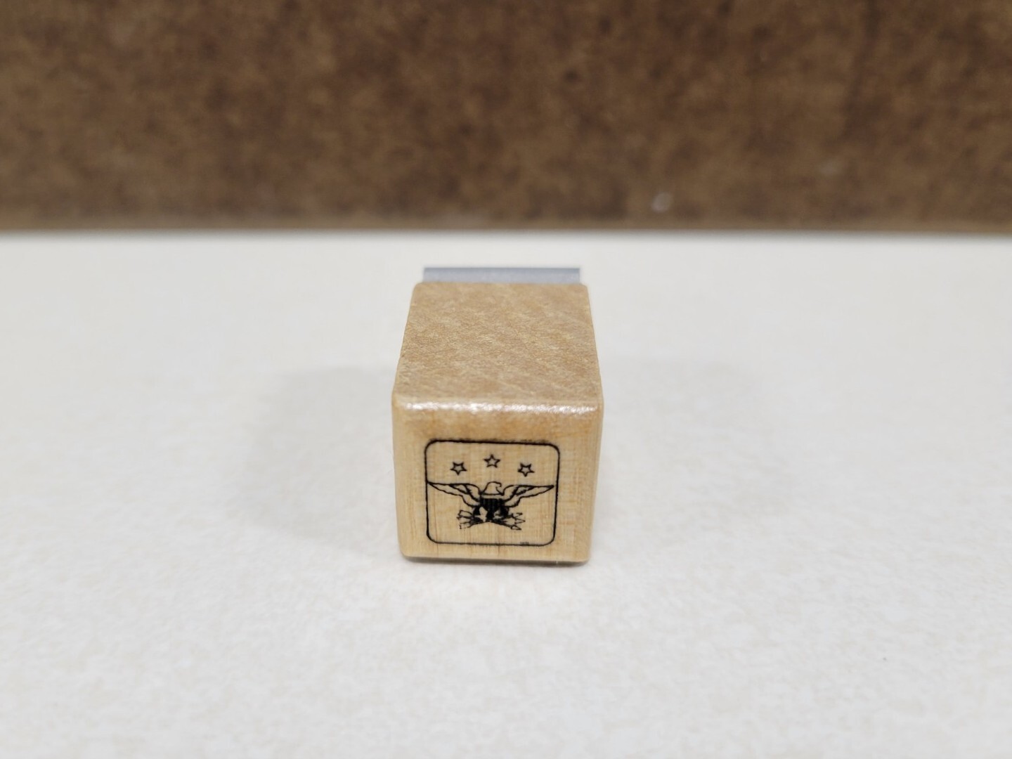 1/2 inch Department of Defense Acceptance Ink Stamp Eagle 3 stars Vietnam - 1993