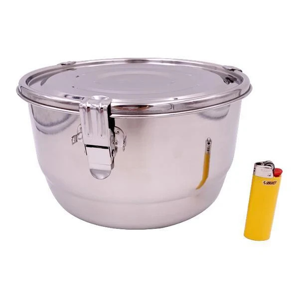 CVault 4-LITER Humidity Control Airtight Stash Metal Container + Humidipack