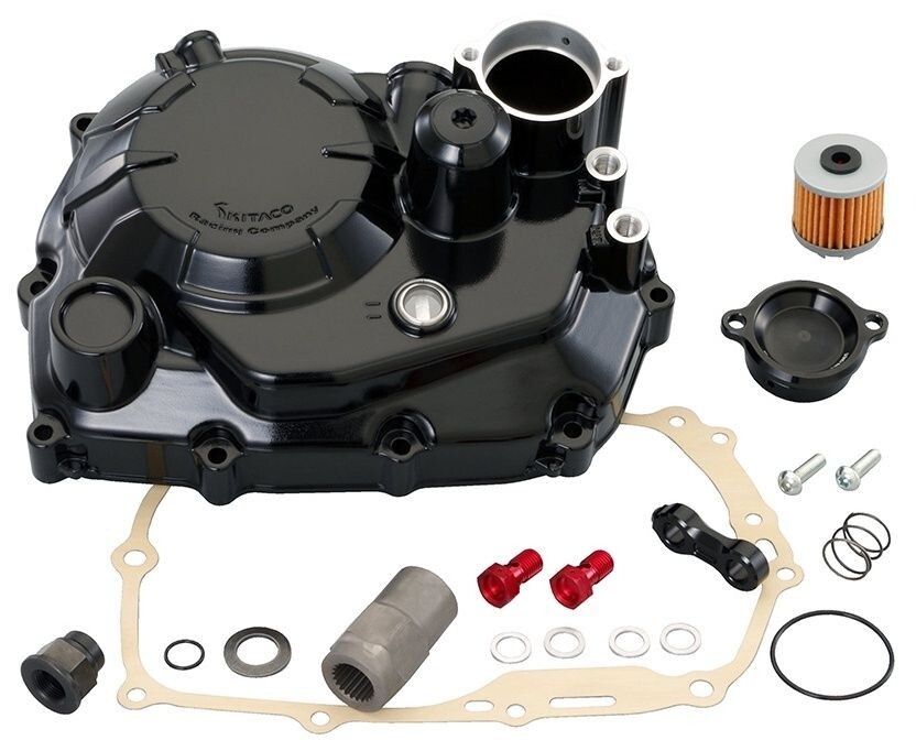 KITACO Honda Clutch Cover Kit Black Monkey 125 JB02 Grom JC61/JC75 307-1432200