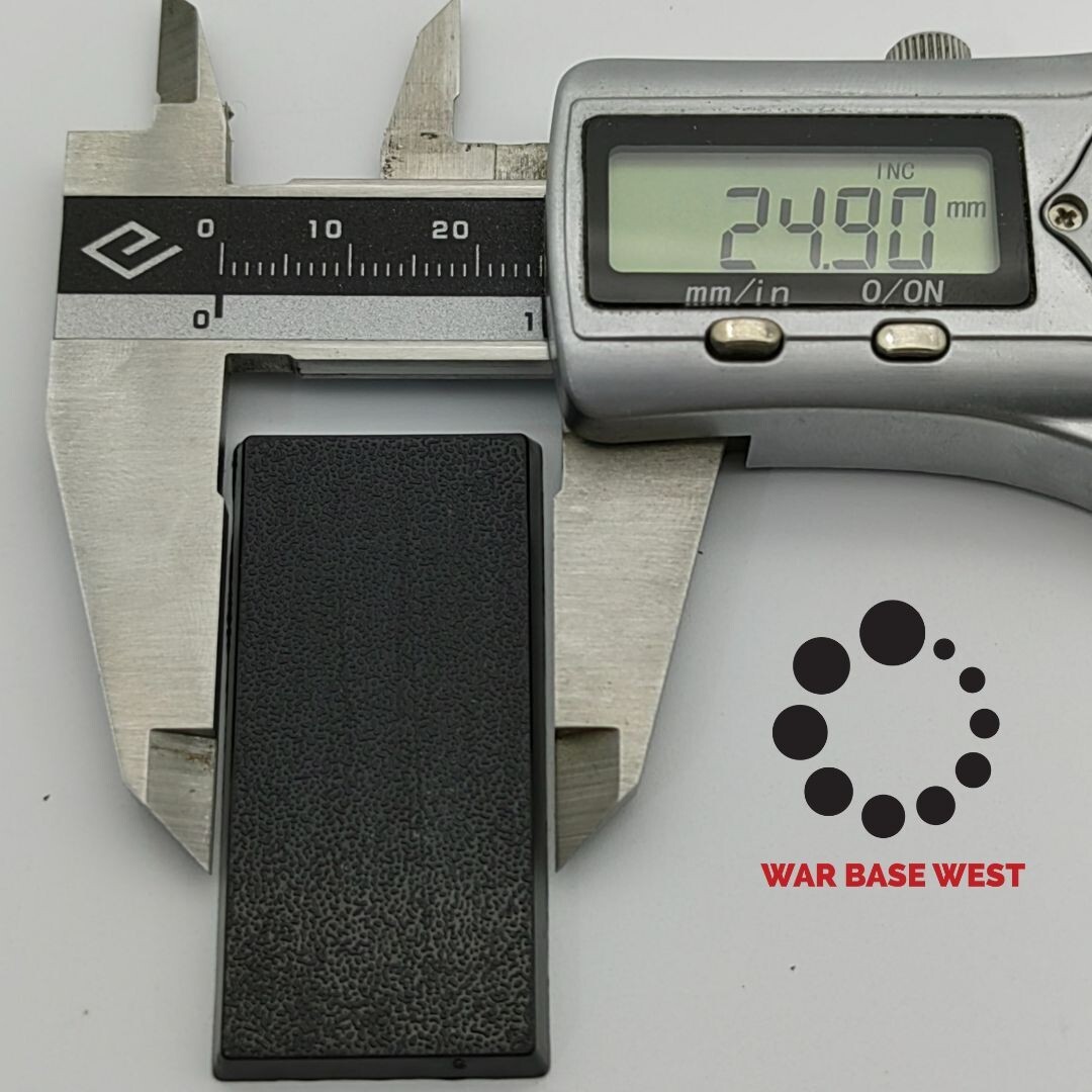 Lot Of 5 25mm X 50mm Rectangular Calvary Bases Used For Warhammer Fantasy