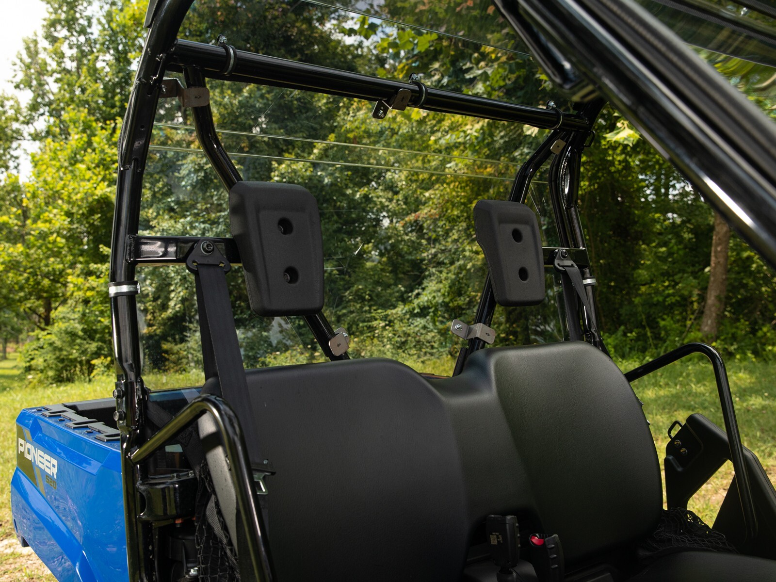 SuperATV Rear Windshield for Honda Pioneer 500/2017-2020