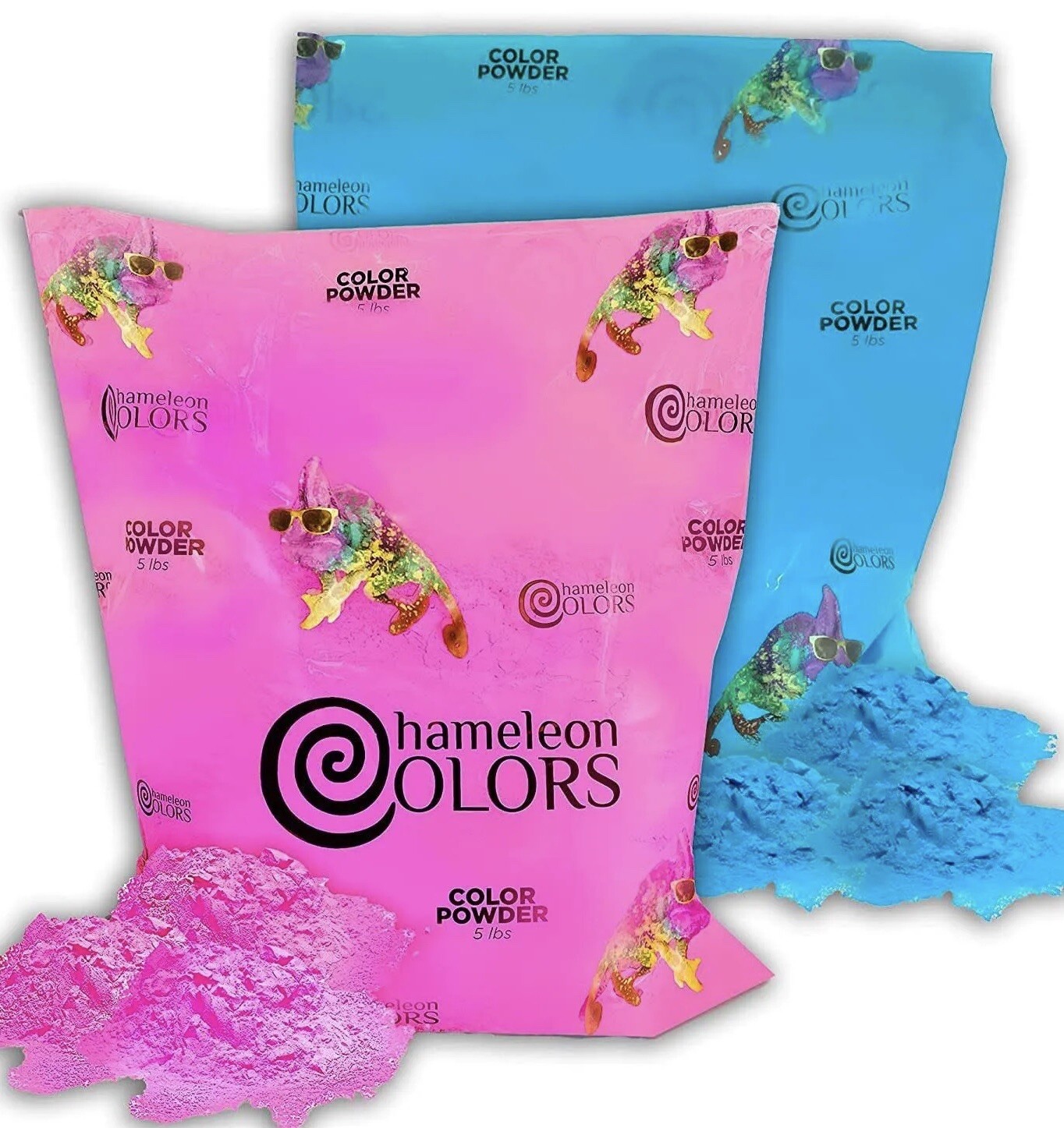 Color Blaze Gender Reveal Powder - 5 lbs Pink and 5 lbs Blue - Combo Pack