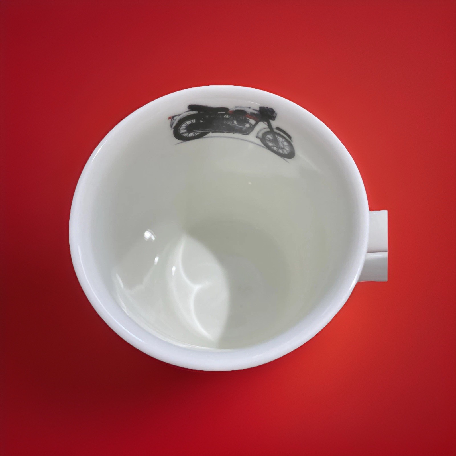 British Motorcycle Mug By Paul Kirkham. Made In England 2015. Fine Bone China