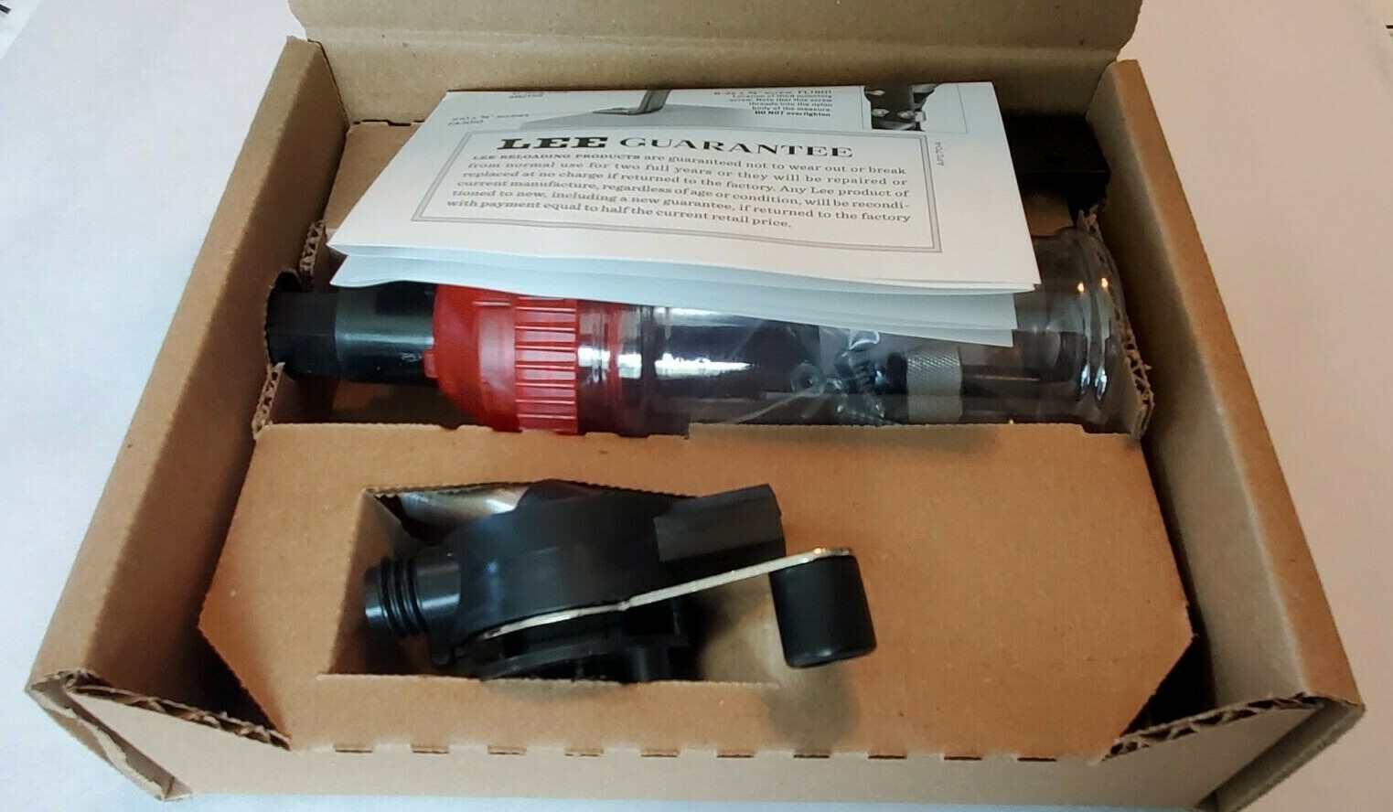 Lee 90058 Precision Reloading Perfect Powder Measure Bottle Adapter with Stand