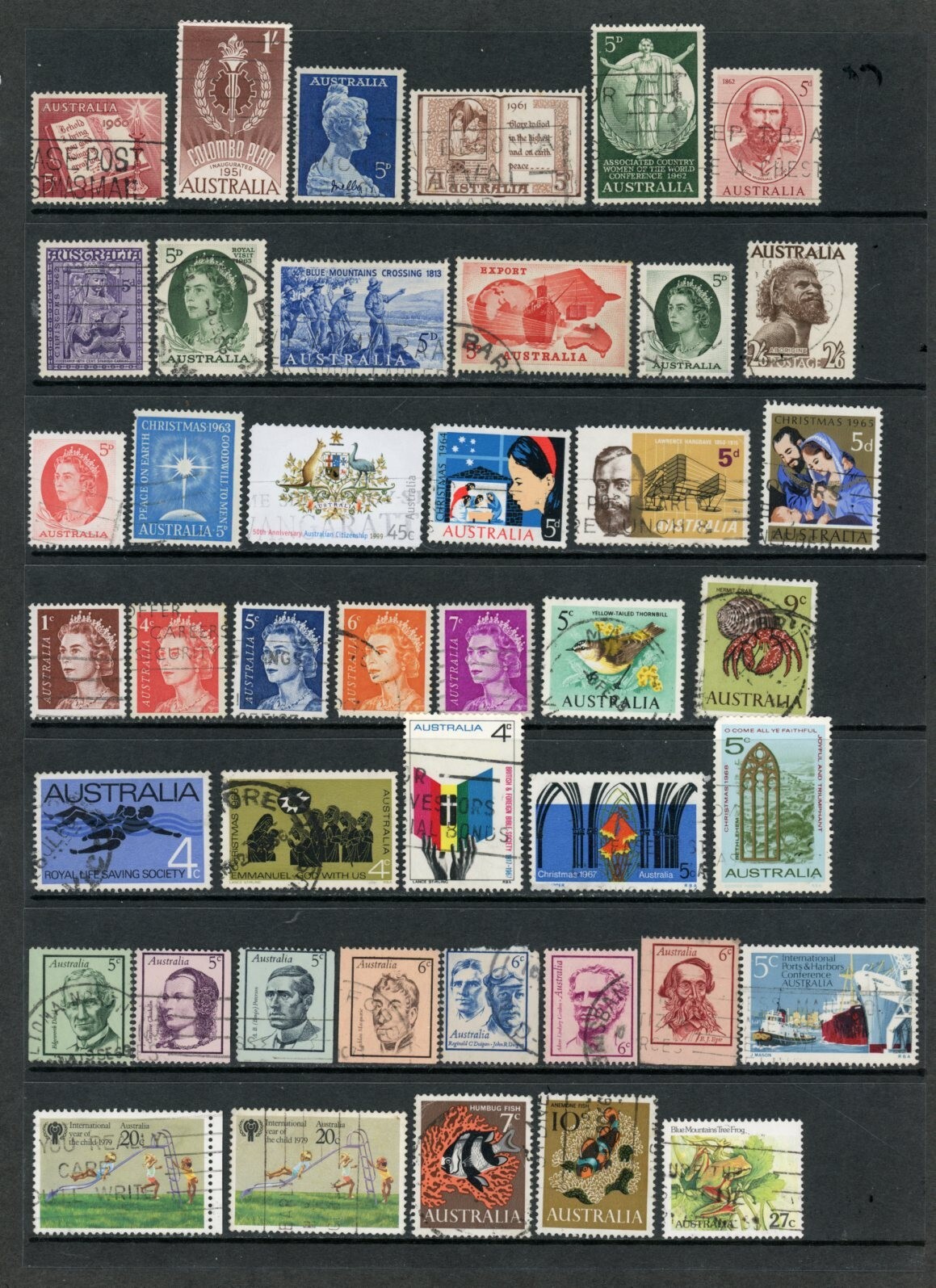 AUSTRALIA modern mix / 23-10-2n / used