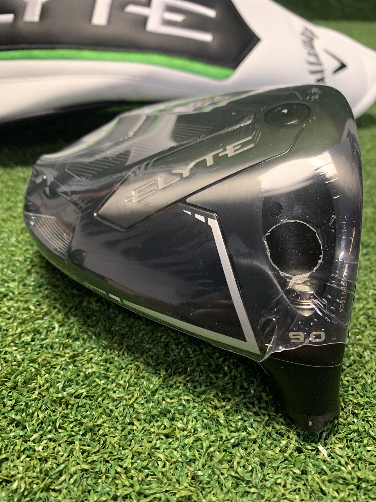 Wrapped Callaway Elyte Night Driver - RH, 9° - Driver Head Only + Headcover