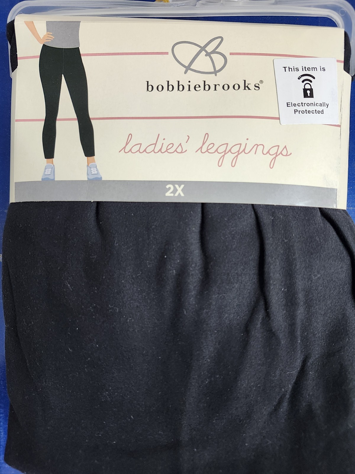 Bobbie Brooks Womens 2XL Black Leggings