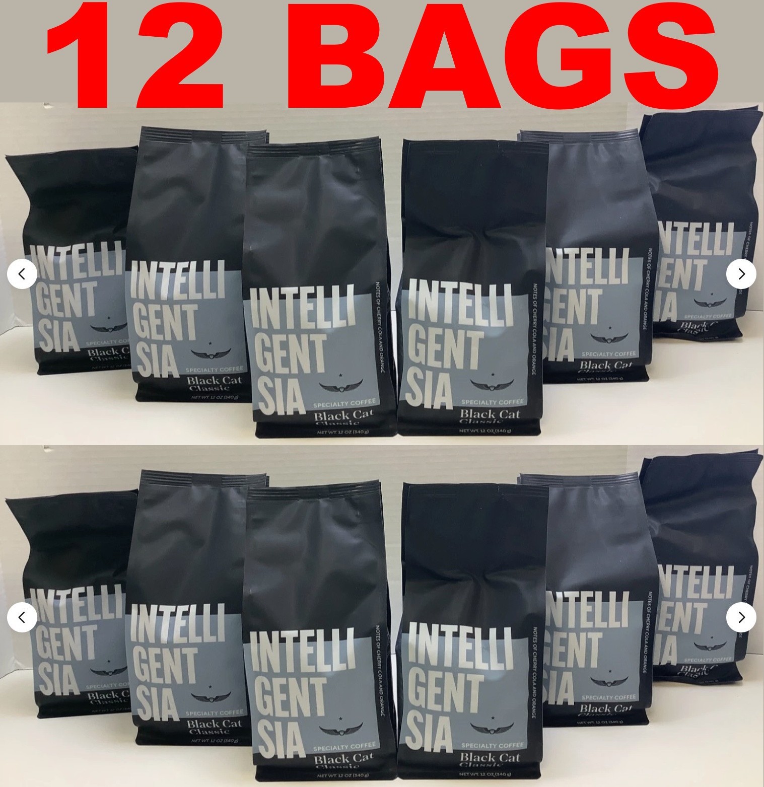 Intelligentsia Black Cat Classic, Light Espresso, Whole Bean, 12oz, JAN/2026