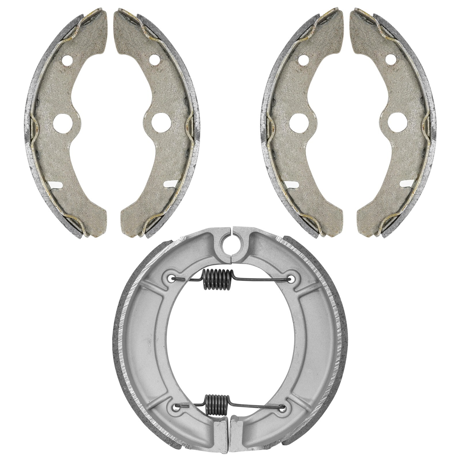 Front & Rear Brake Shoes for Yamaha Kodiak 400 YFM400FW 1993 1994 95 96 97 1998