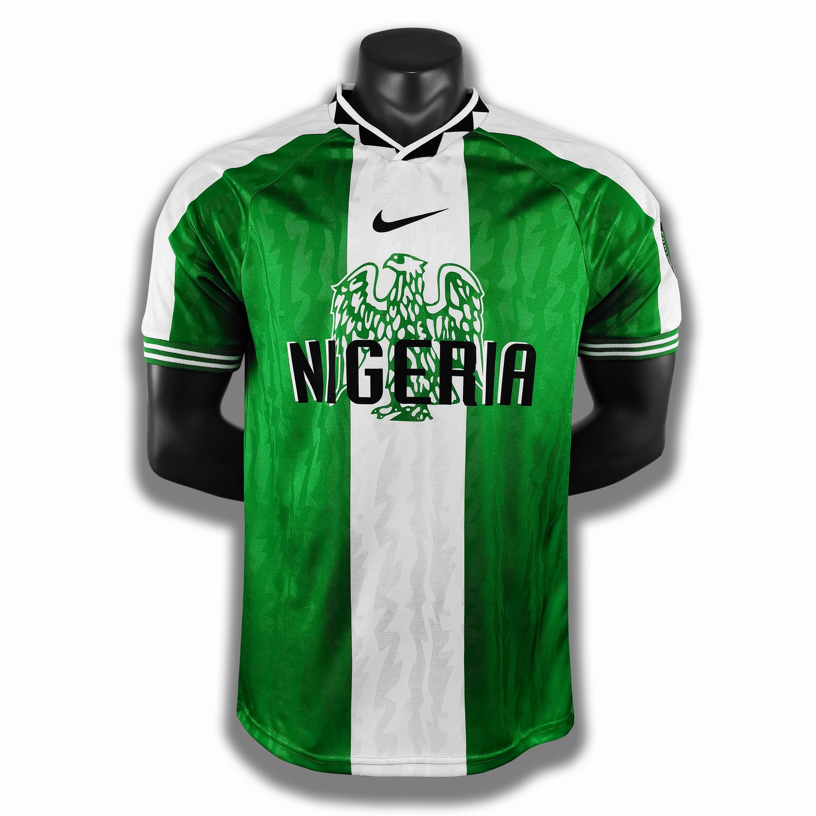 Nigeria national team men's 1996 Retro Home Jersey