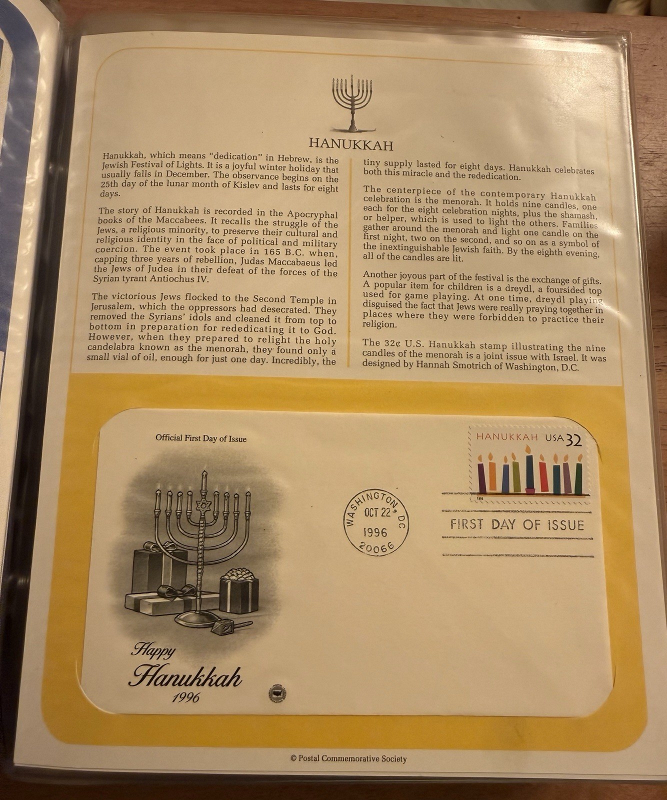 Postal Commemorative Society Binder w/ U.S. First Day Covers 1996-1998 96 Covers