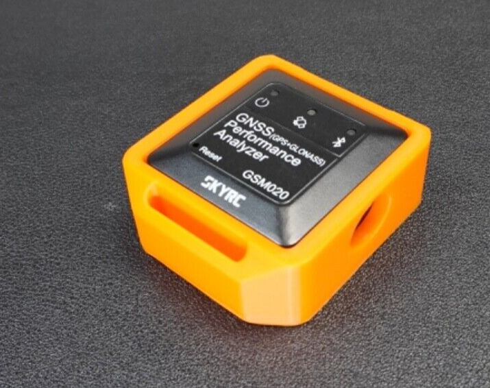 SKYRC GNSS GPS GSM020 Performance Analyzer Mounting System With USB Port Orange