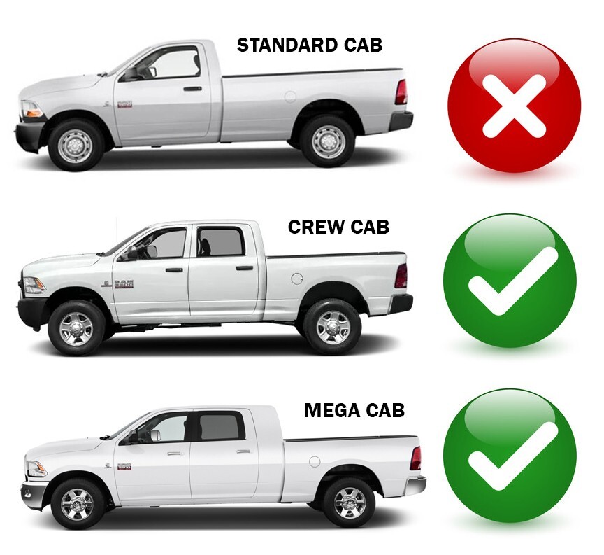 New Front Outer Beltline Molding Pair / For 02-09 Ram Truck 4-Door Window Sweep