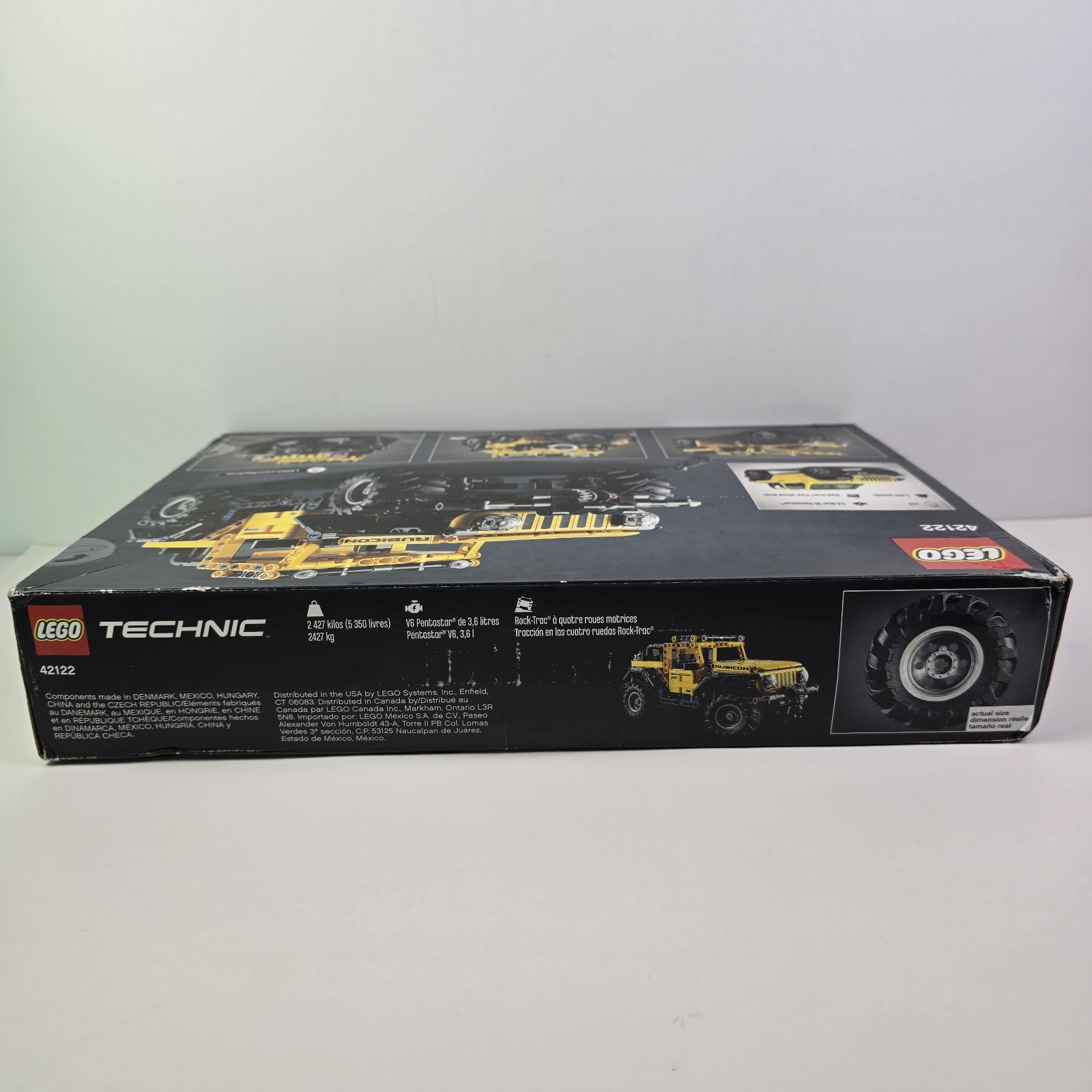 LEGO TECHNIC 42122 Jeep Wrangler 665 Pcs-Sealed