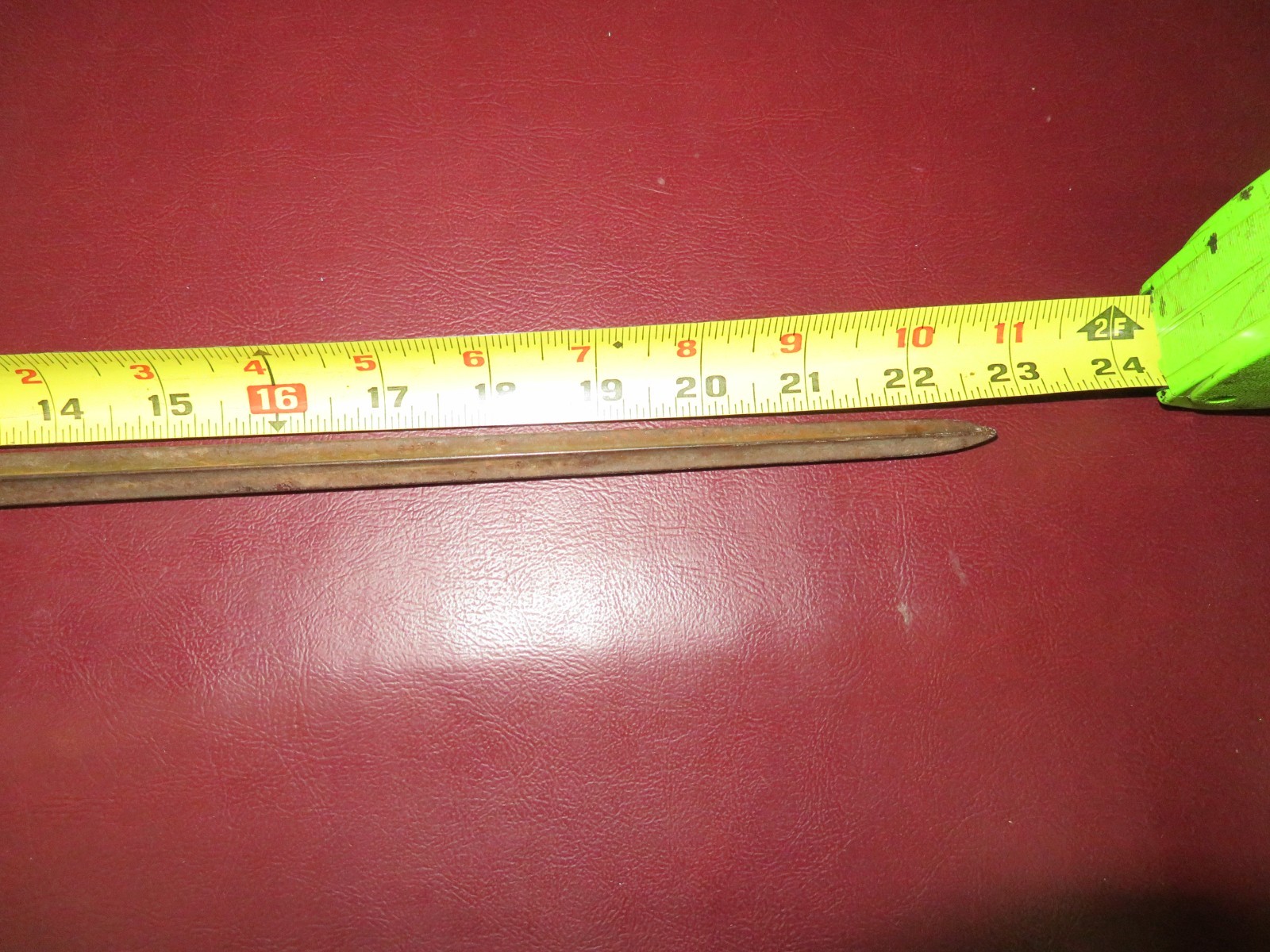 Antique US Civil War Era Cast Iron Socket Bayonet for Rifle