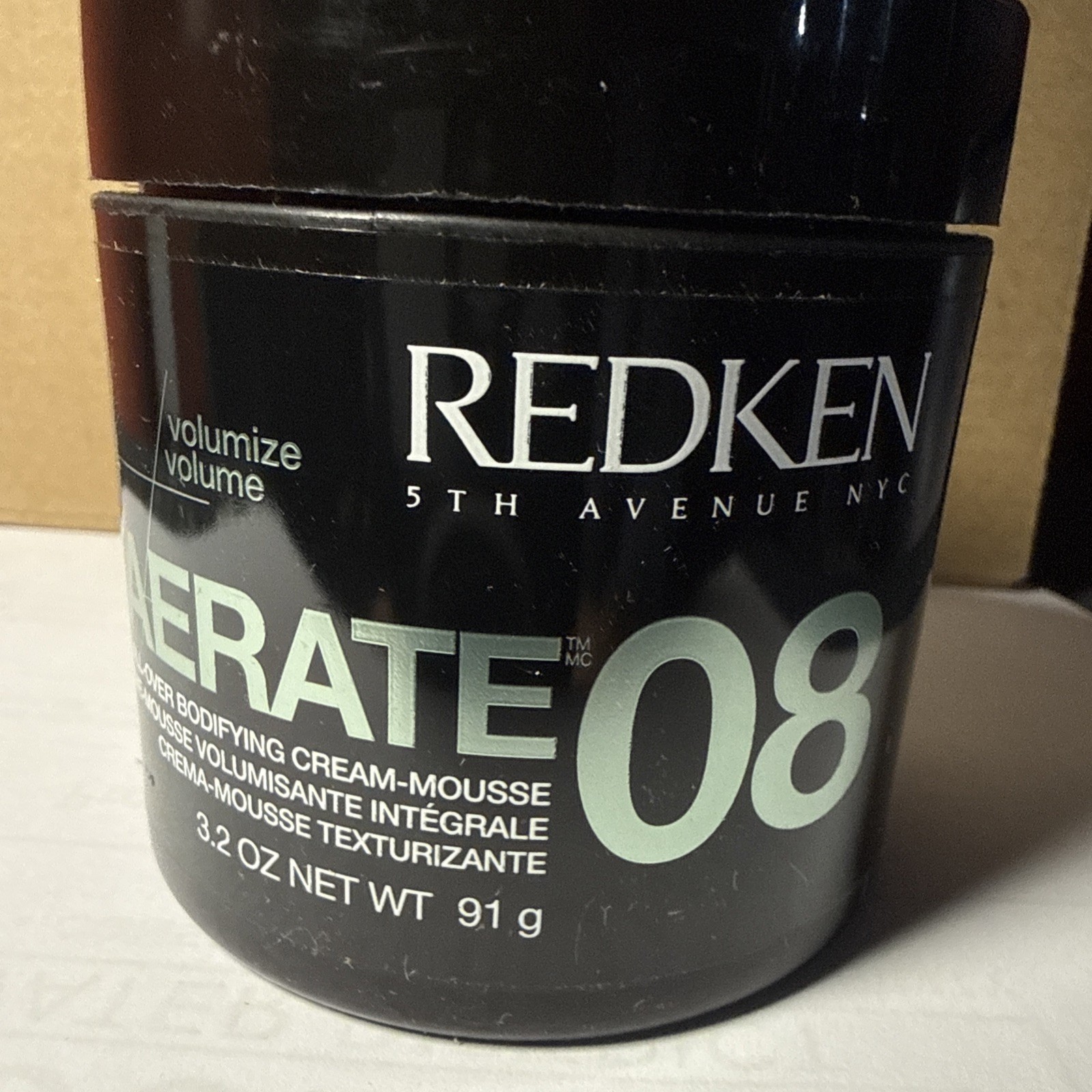 Redken Aerate 08 Bodifying Hair Cream Mousse for Volume, 3.2 oz, SEE PICTURES