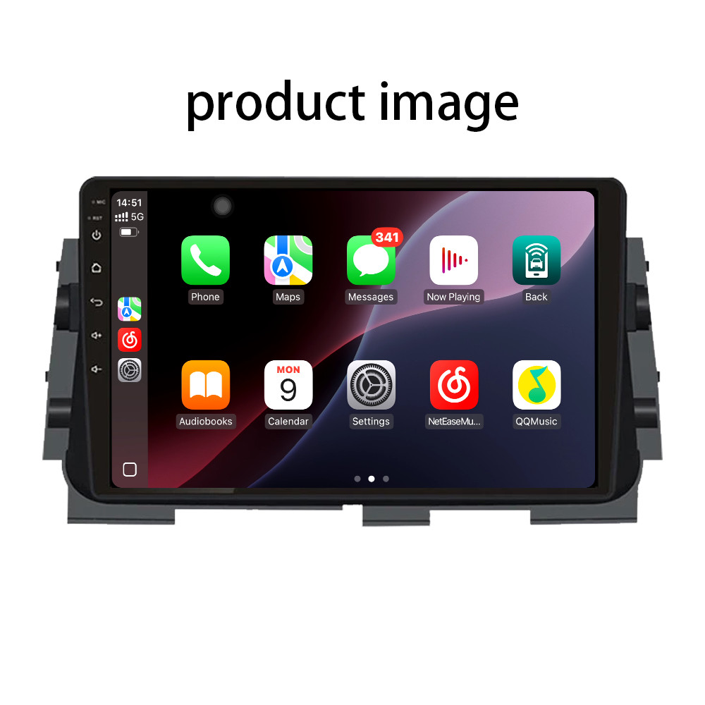 For Nissan Kicks 2017-2019 Stereo Car Radio Android Carplay GPS Navi Multimedia