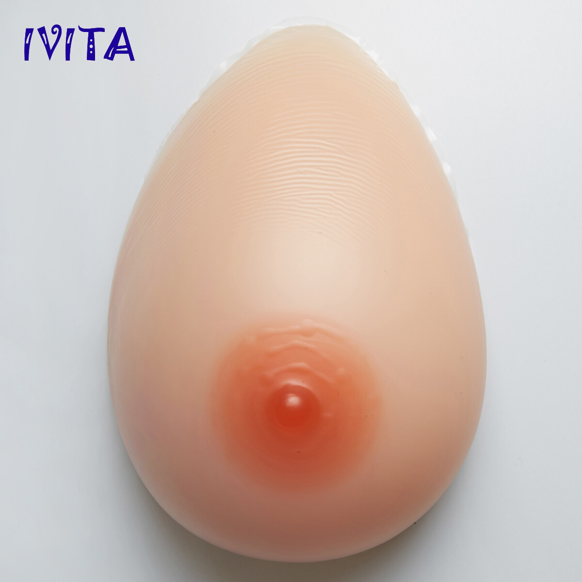 IVITA D Cup Silicone Breast Forms Teardrop Soft Silicone Boobs Bra Enhancers
