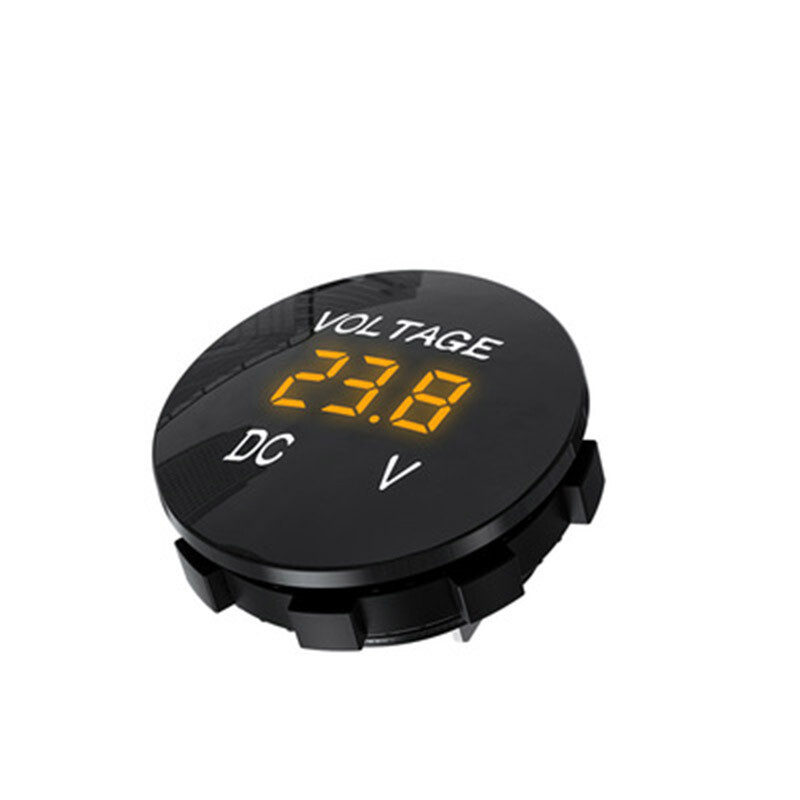 12V -24V LED Digital Display Voltmeter Voltage Gauge Meter For Car Motorcycle