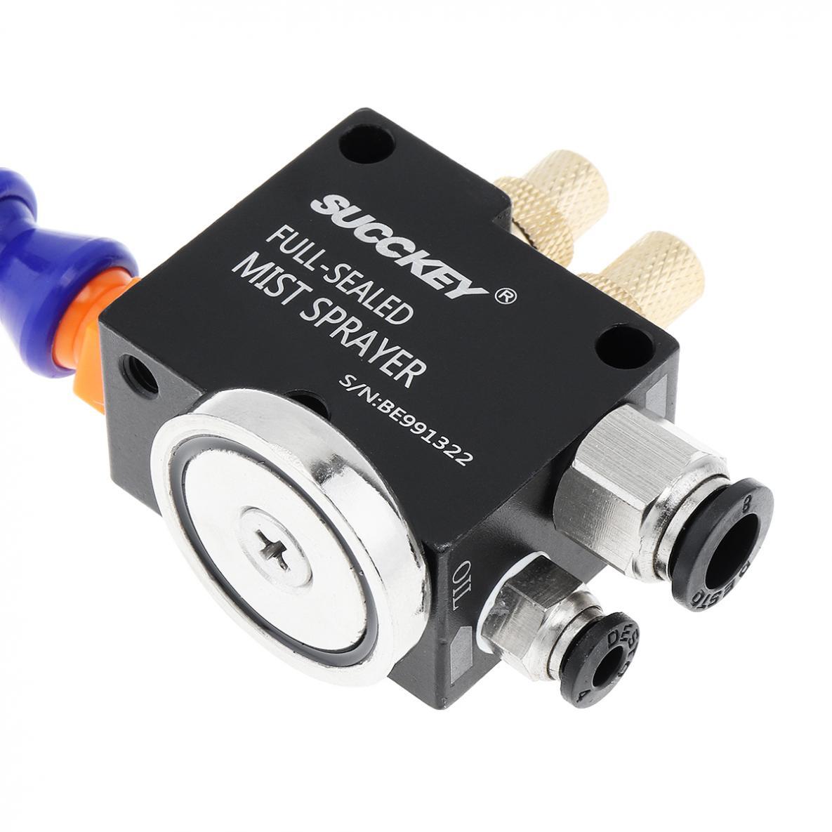 30cm Mist Coolant Lubrication Spray System w/ Magnetic Base & Fully Sealed Tube