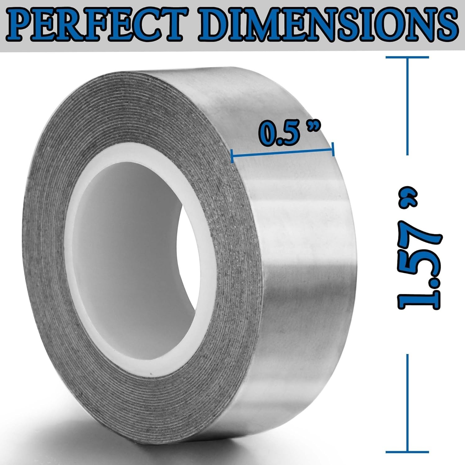 0.5 to 2 Grams Per Inch High Density Golf Lead Tape 1/2'' x 60''