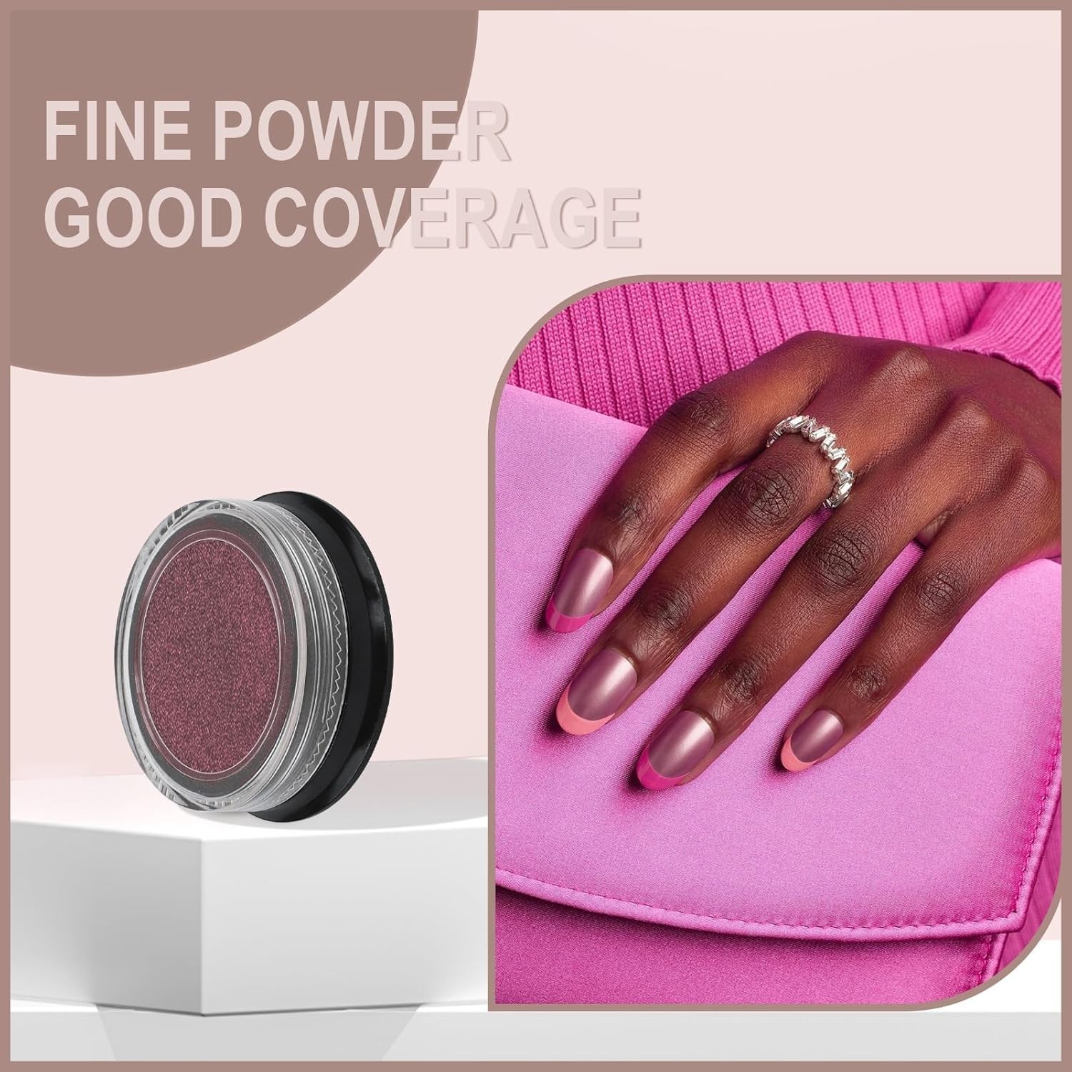 Metallic Chrome Nail Powder Collection - 16 Colors for Elegant Nail Decoration