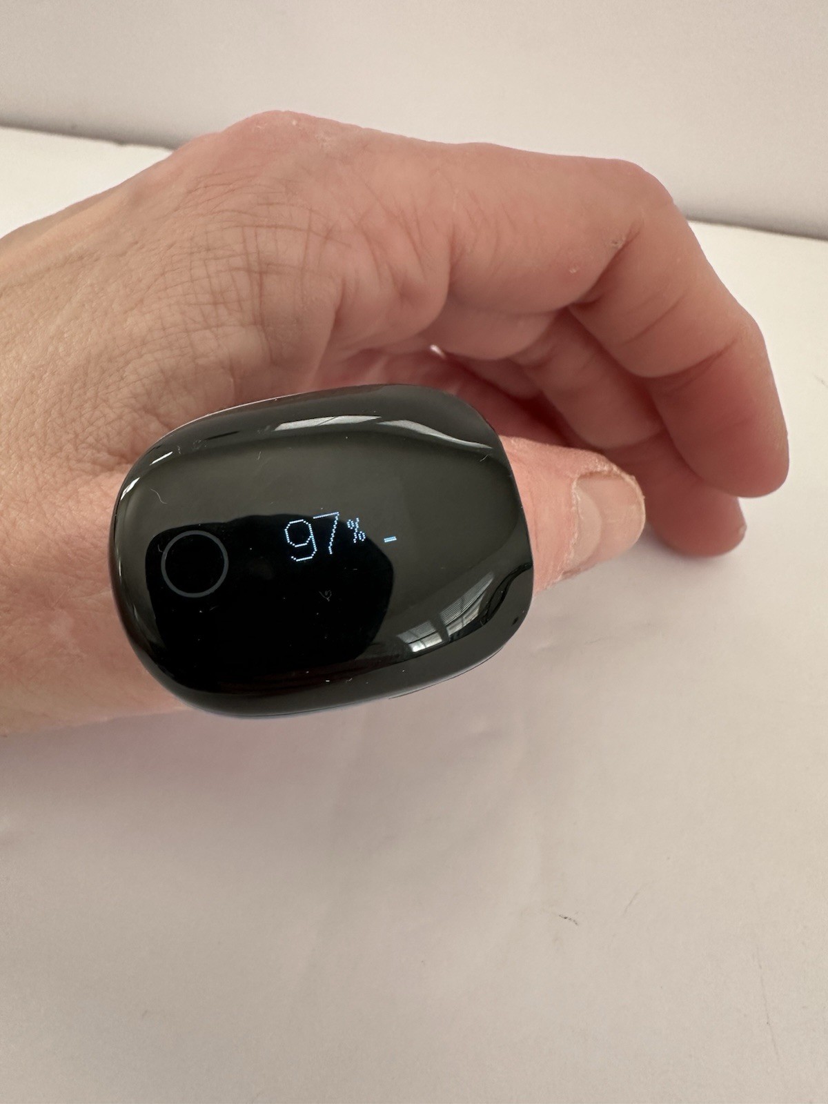 Wellue O2 Ring Oxygen Heart Rate Monitor (Model: PO2)