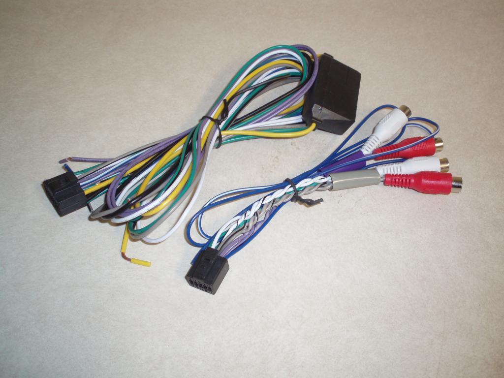 New OEM Wire and RCA Harnesses for Alpine KTP-445U Power Pack Genuine KTP445U