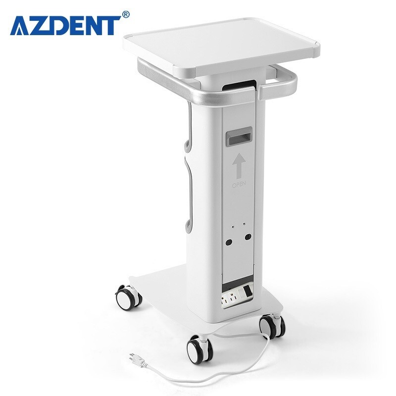 Dental Trolley Intraoral Scanner Cart Mobile Rolling Serving Cart 3 Layer Single