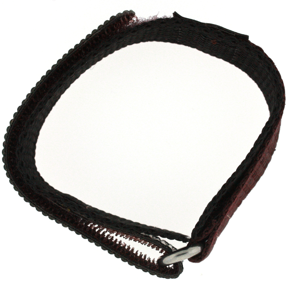 Hook Loop Watch Band Straps Nylon Sports Waterproof Black Navy Green Brn 16-22m