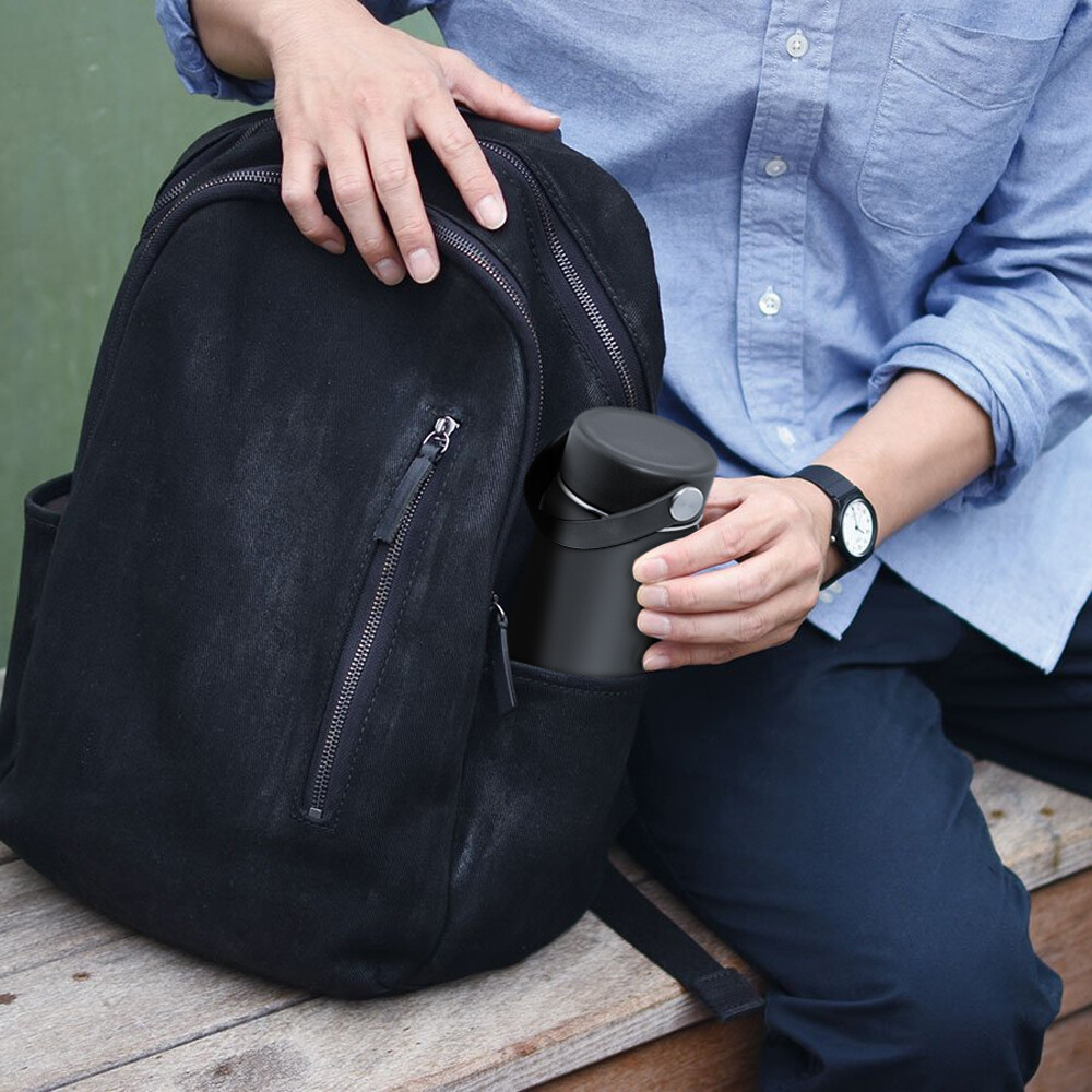 Ford Focus ST 18 oz Insulated Black Stainless Steel Travel Tumbler Mug