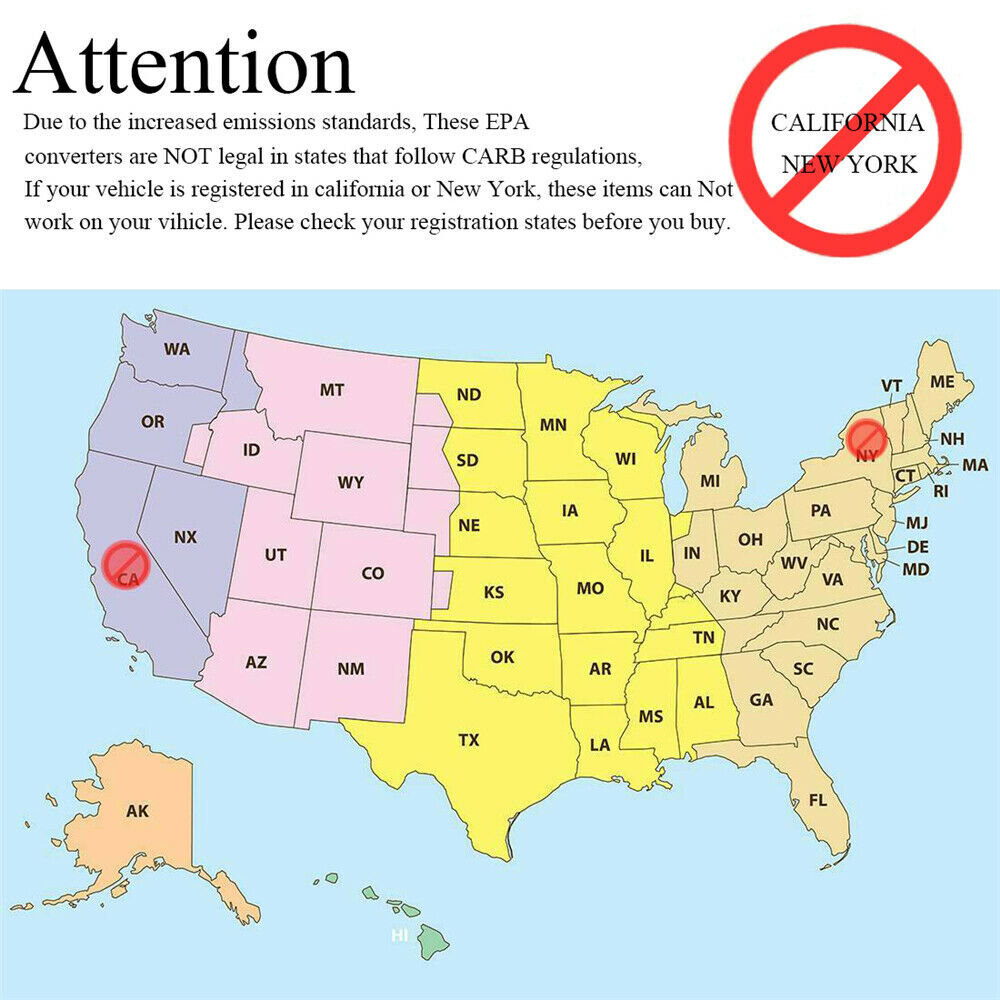 Fits 2006-2012 Subaru Forester/Impreza/Outback/Legacy Catalytic Converter 2.5L