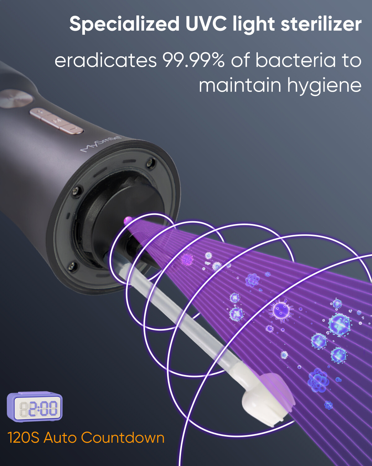 Electric Water Flosser Jet Portable Oral Irrigator Tooth Cleaner Floss Picks