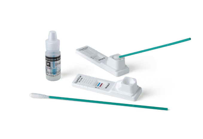 Quickvue In-Line Strep A Test Kit CLIA Waived 25/Box