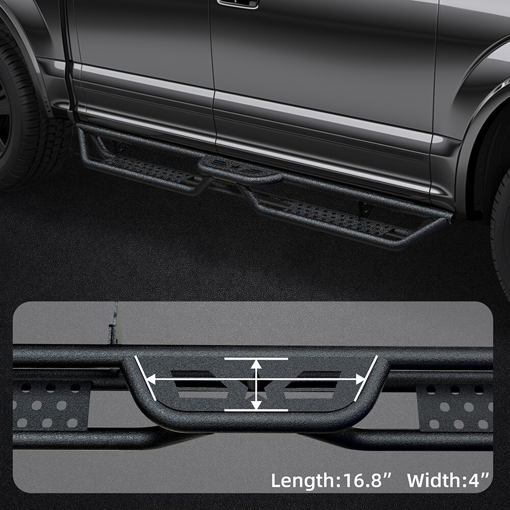 Drop Running Boards for 2015-2024 Chevy Colorado/GMC Canyon Crew Cab Side Steps