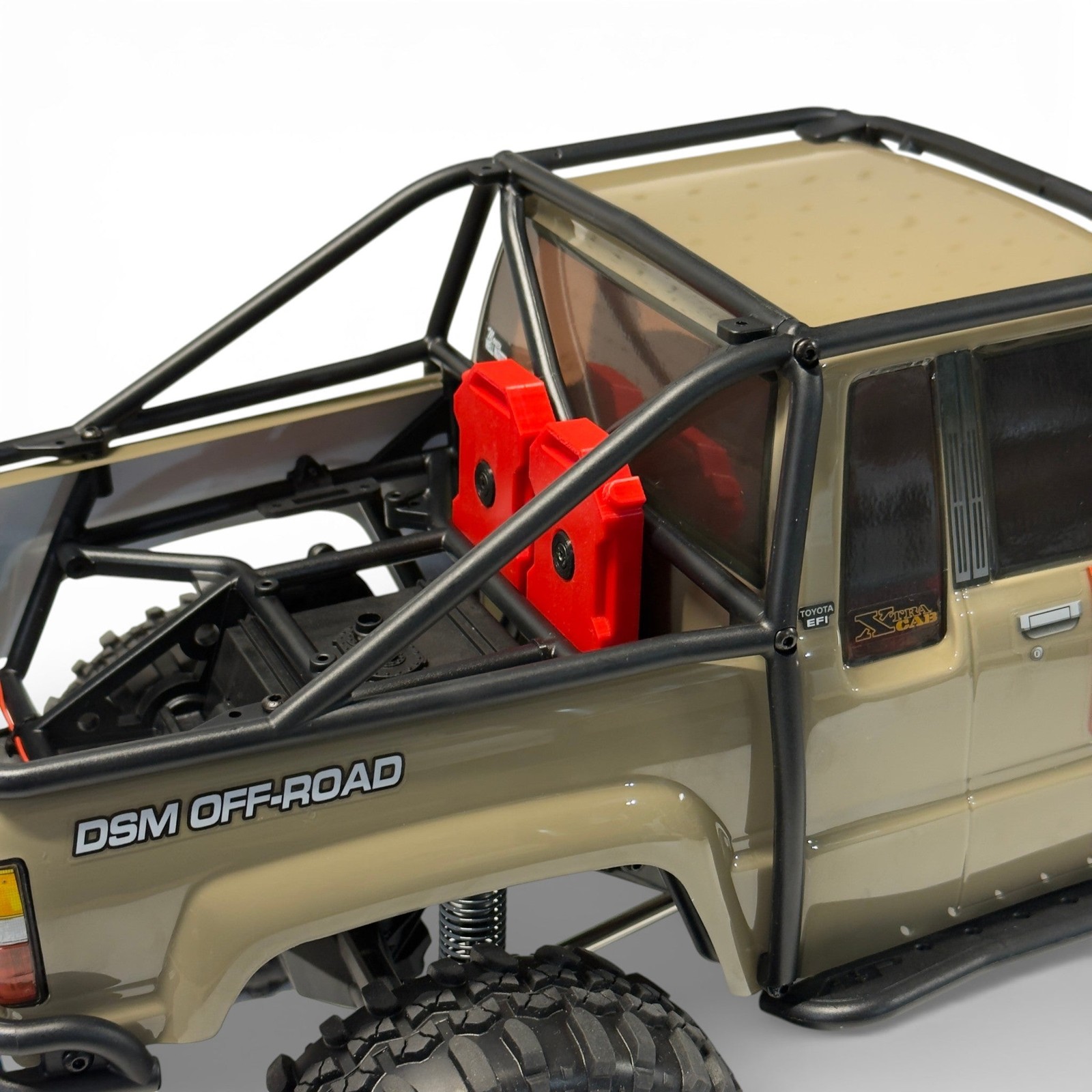 Scale Fuel Can Kit for Axial SCX10 III 1987 Toyota SR5 1/10 Scale Crawler