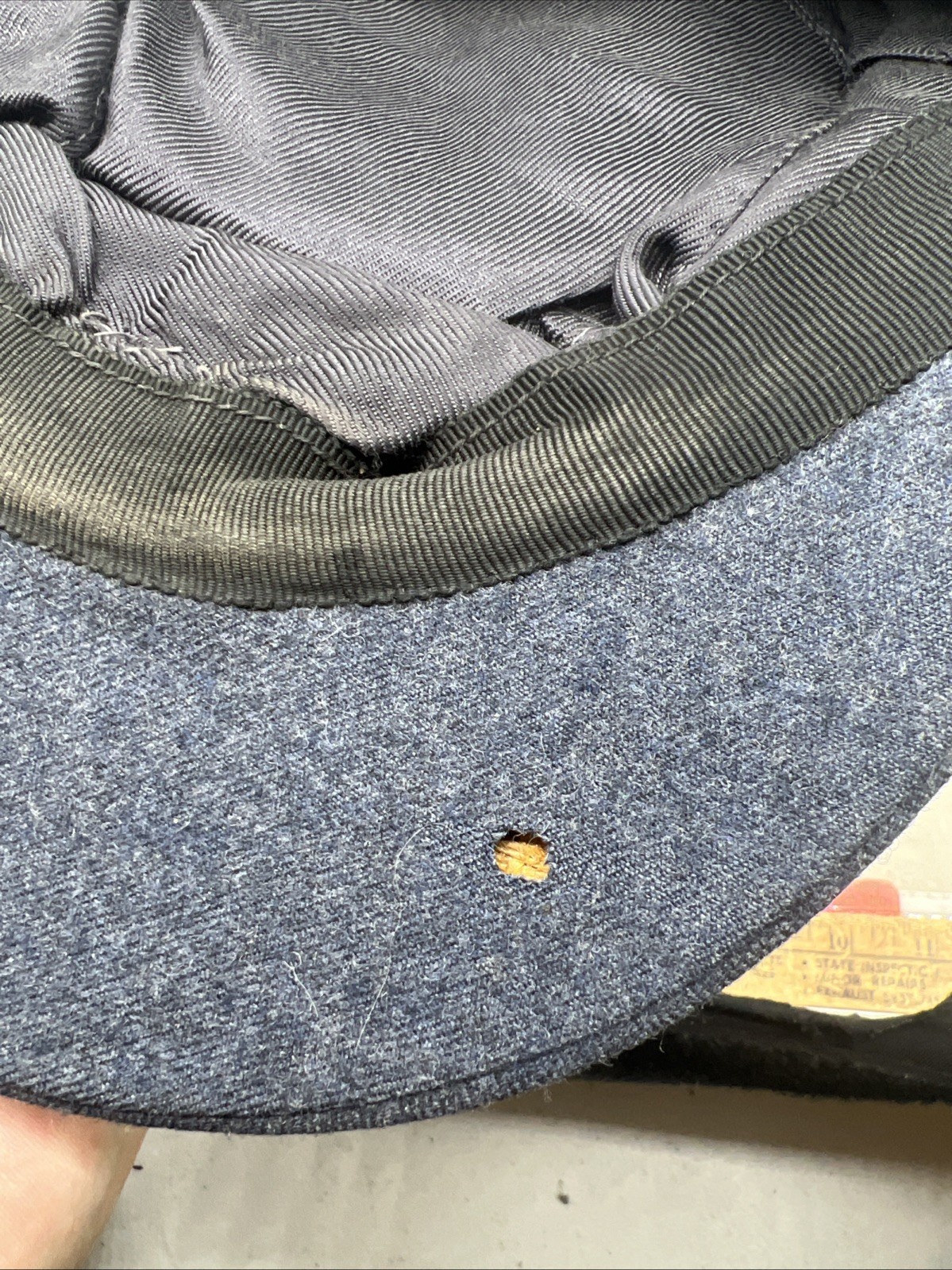 WW2 American Red Cross Women’s Hat British Made London (FF649