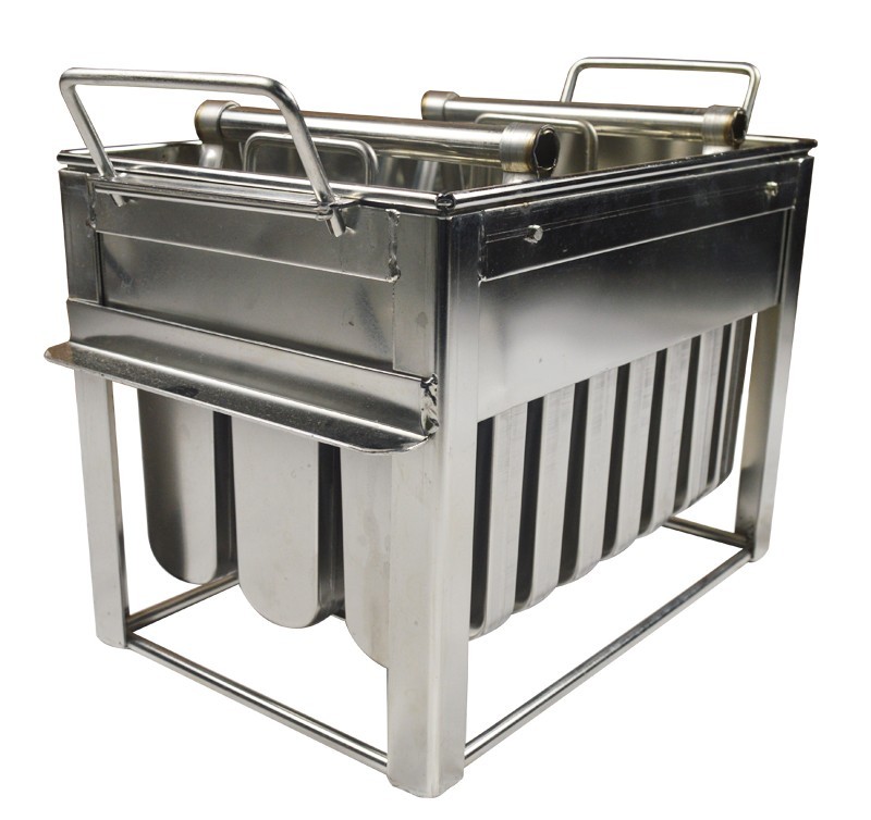 TECHTONGDA 24pcs Stainless Steel Ice Cream Mold Round Head Capacity:108ml New