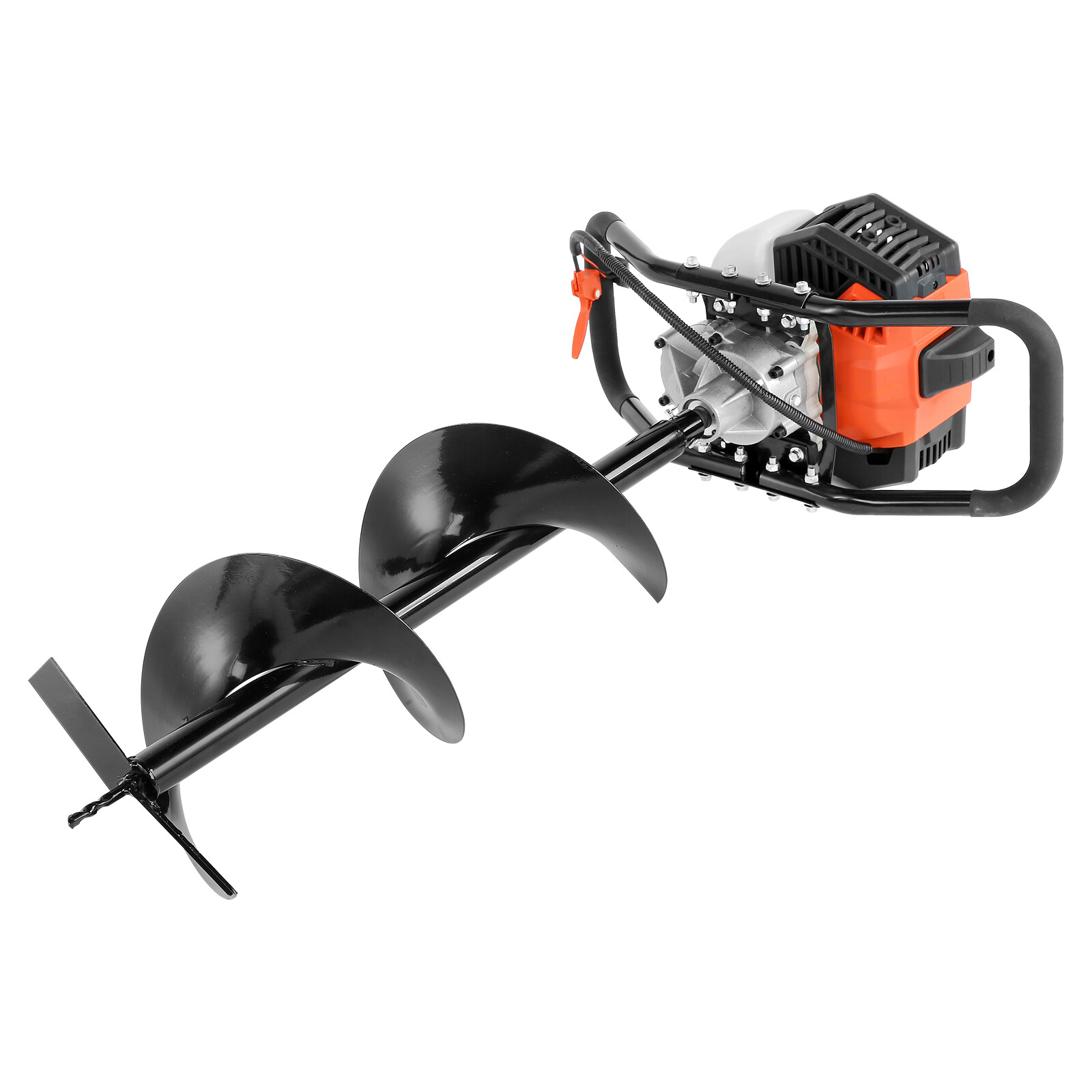 VEVOR 52cc Gas Powered Post Hole Digger with 6 in & 10 in Augers