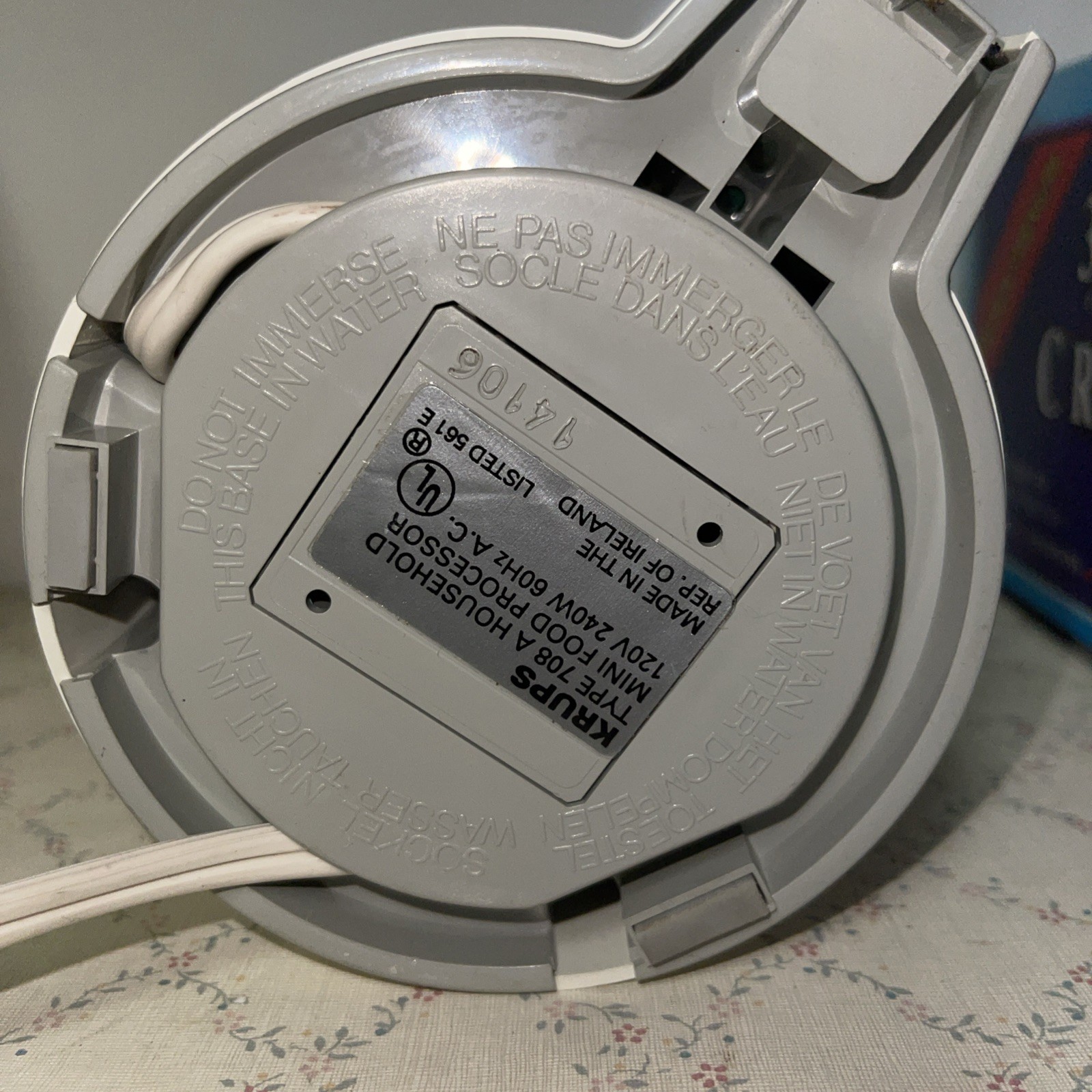 Krups Speedy Pro Mini Chopper GVA216 maybe used 1x