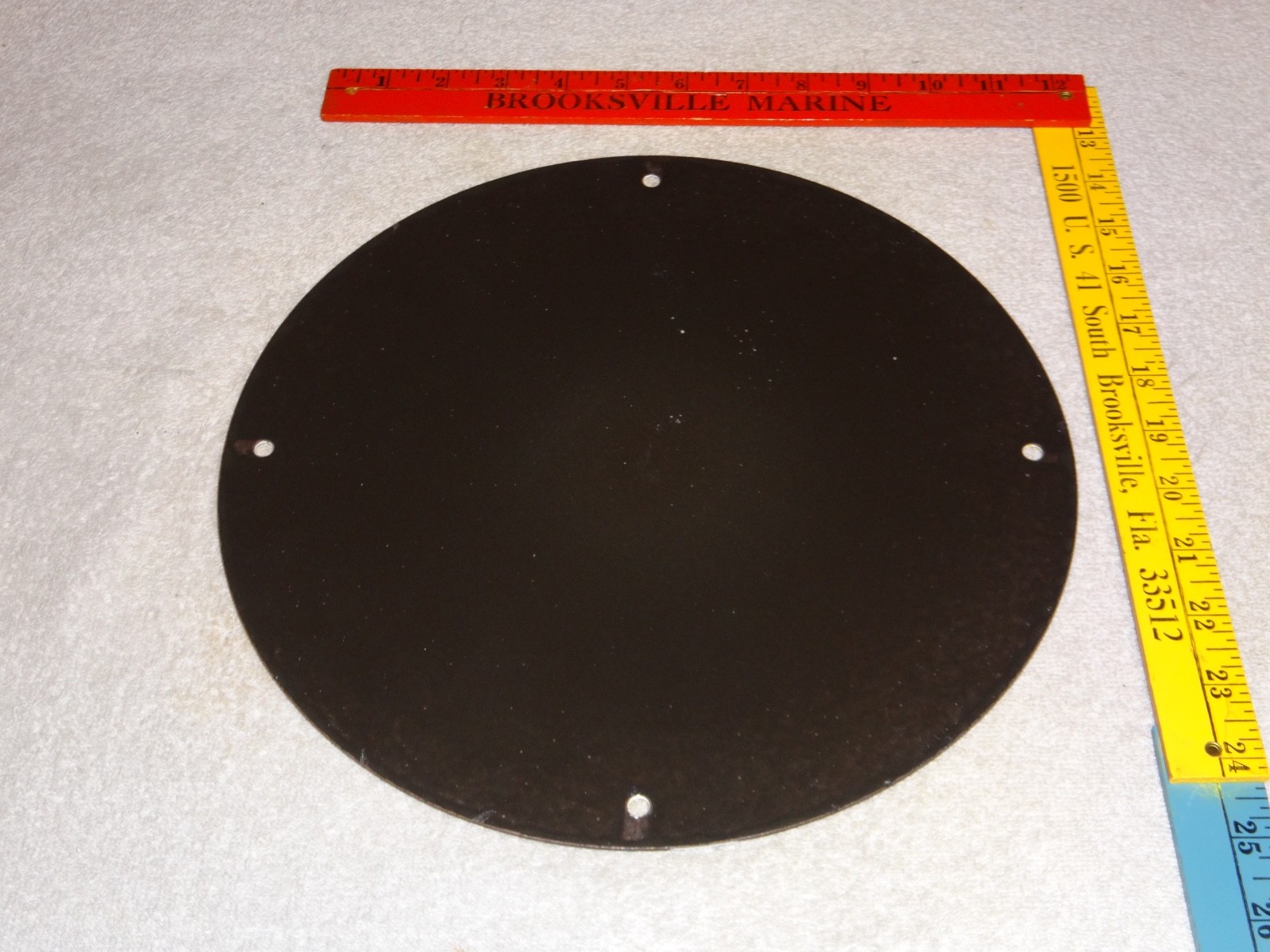 VINTAGE FORD MOTOR CO. JUBILEE LION PORCELAIN METAL CAR TRUCK GASOLINE OIL SIGN!