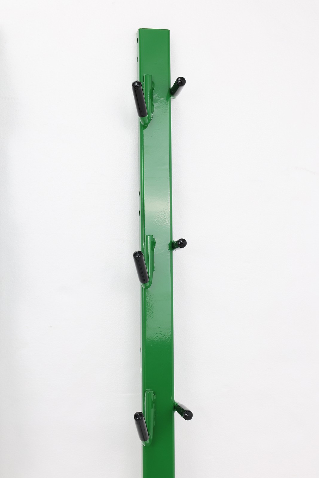 GREEN 3 Place Weedeater Trimmer Racks For OPEN Landscape Truck&Trailer w/ Lock