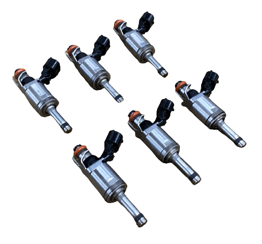 Genuine Ford Fuel Injectors SET OF 6 3.5L EcoBoost Turbo OEM BL3Z9F593B BL3E-HB