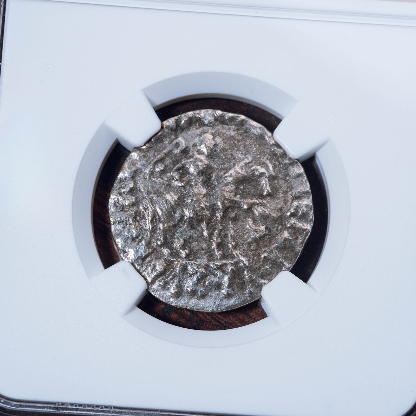 Indo-Scythians Three Wise Men Silver Tetradrachm After 58 B.C. | VF NGC Ancients
