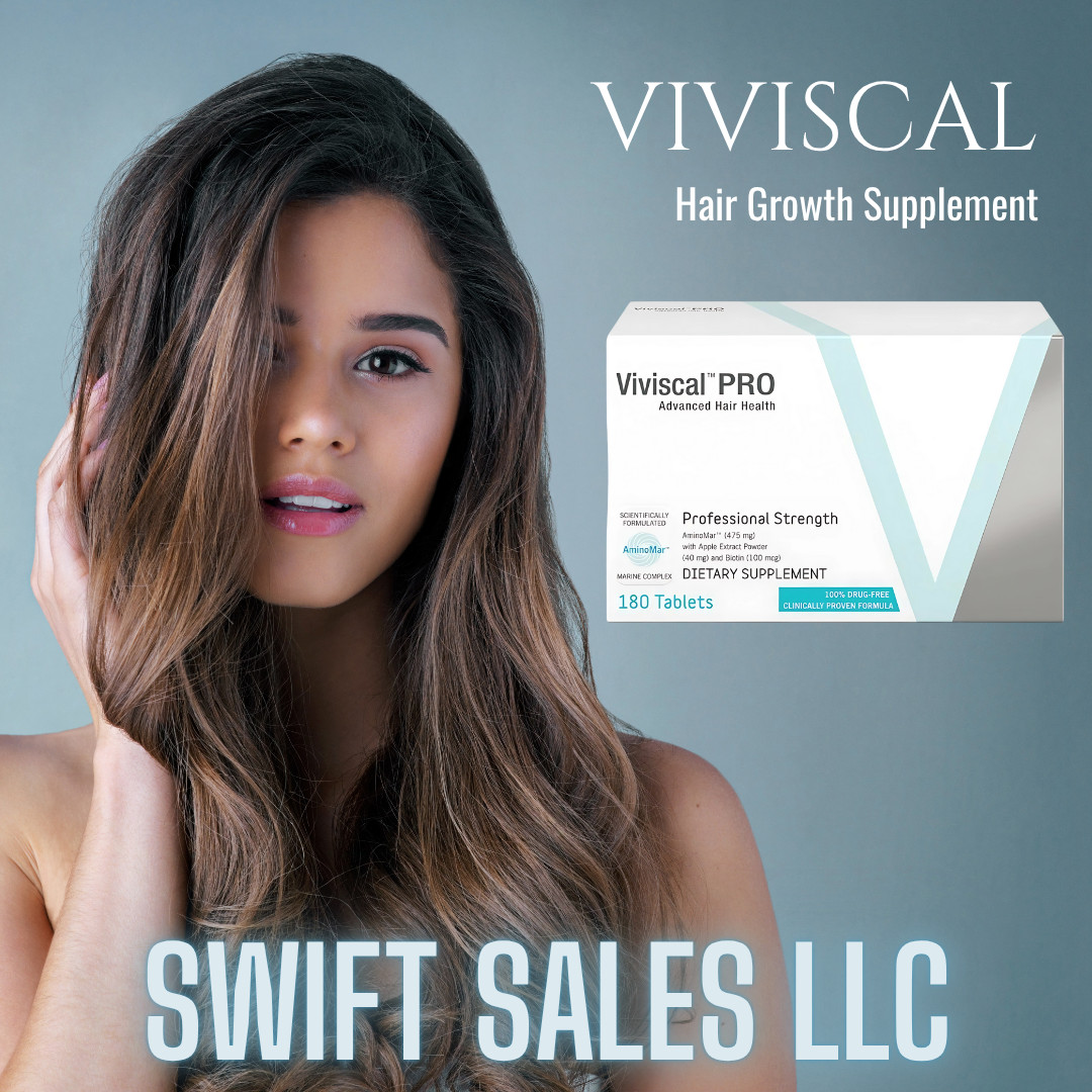 VIVISCAL PRO - Professional Hair Growth Supplement 180 Tablets, Expiring in 2027